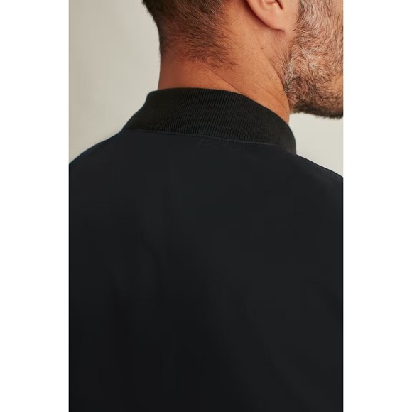 Bonobos The Boulevard Mens S Water Repellent Collar Bomber Jacket BLACK $189 - Picture 6 of 8